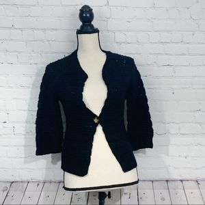 Gap Black Chunky Knit Sweater Size S